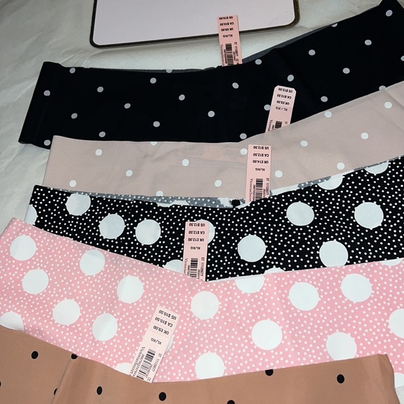 5pk Victoria's Secret THONG No Show Panties XL - Picture 11 of 15